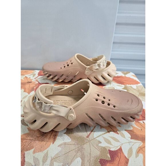 Crocs Echo Clog Pink Clay Men 7 Women's Size 9 - Picture 2 of 5